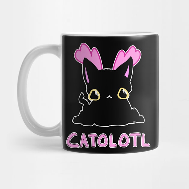 Kitten Catolotl by BobbyMillsArts